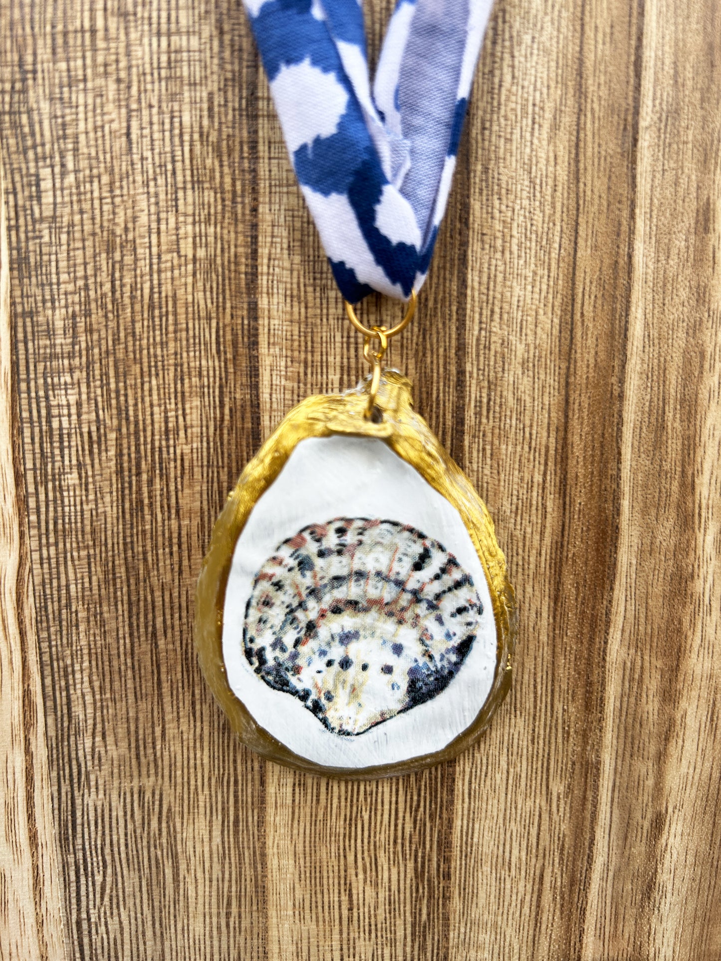 Tide and Treasure Fabric Tie Statement Necklace