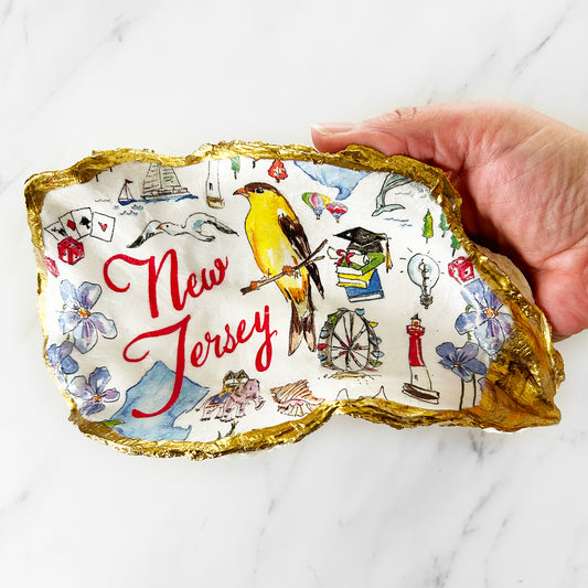 Large New Jersey Oyster Shell One-of-a-Kind