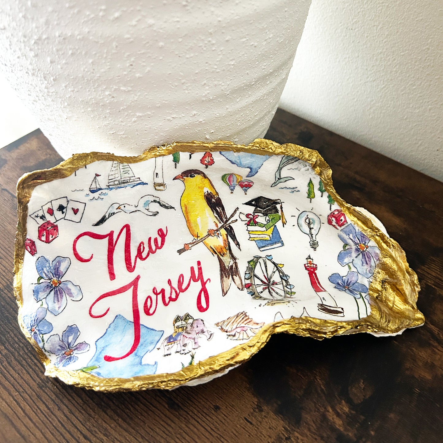 Large New Jersey Oyster Shell One-of-a-Kind
